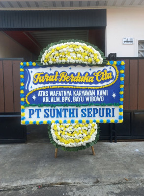 Papan Bunga Duka di Padangsidimpuan Angkola Julu
