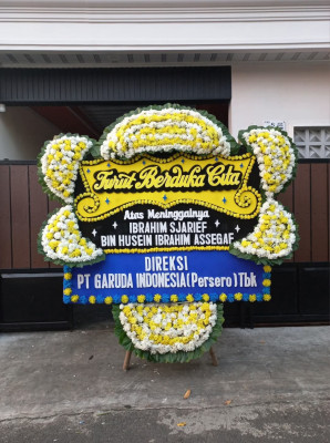 Papan Bunga Duka di Padangsidimpuan Angkola Julu