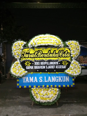Papan Bunga Duka di Padangsidimpuan Angkola Julu
